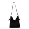 Bolso tote de moda de este año 2025 nuevo bolso bandolera de franela con textura de moda, bolso de mujer de gran capacidad para ir al trabajo
