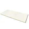 Paneles de Pared de Fibra de Madera de Bambú en Stock, Materiales de Construcción de Tablero Integrado, Paneles de Pared Huecos Decorativos sin Pintar, Paneles de Techo Autoinstalables Sin Costuras