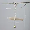 Campainha de Peixe de Madeira Maciça Transfronteiriça Ornamento para Pendurar no Carro Peixe de Bênção Decoração de Parede Casa Decoração de Parede Decoração de Parede Estilo Coreano