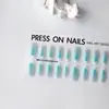 Cor Base Dinastia Tang Semi-acabado Usar Armadura Armadura Pré-fabricada Escada Curta Gradiente Blush Huan Huan Macaron Manicure