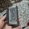 Fábrica de conectores e acessórios de canto de instalação rápida para solários, olhais de suspensão, instalação e fixação em tubo quadrado de aço inoxidável, tubo quadrado universal.