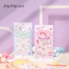 Papelería creativa Sanrio serie de dulces Hello Kitty lindo caricatura estudiante PVC pegatina para cuenta manual (folleto)