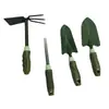 Pala pequeña de jardinería con pegamento verde pala para suculentas pala para flores herramienta para exteriores artefacto para recoger del mar herramienta para plantar verduras uso doméstico transfronterizo