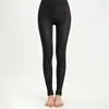 Leggings de pantimedias personalizables transfronterizos para mujer, alta elasticidad, anti-pilling, con pie, pantalones ajustados skinny de nueve puntos para comercio exterior