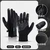 Guantes de Invierno para Ciclismo al Aire Libre con Pantalla Táctil Forrados de Polar Engrosados a Prueba de Viento para Hombres y Mujeres Cálidos y a Prueba de Frío Guantes Cálidos para Esquí
