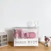 Set de Viaje Botella Recargable Tipo Pulsador Conveniente para Equipaje de Mano Crema Facial Producto para el Cuidado de la Piel Tónico Desmaquillante Botella de Spray de Aceite Esencial