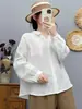 Camisa Casual Simple Ligera de Manga Larga para Mujer 2026 Nuevo Estilo de Primavera Holgada Casual Moda Ropa de Trabajo Versátil Tendencia de Camisa
