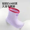Botas de Lluvia Happy Mary para Niños Comercio Transfronterizo Suela Suave Antideslizante Eva Calzado de Exterior para Niños Pequeños y Medianos, Niños y Niñas, Botas de Lluvia de Media Pantorrilla