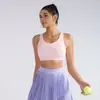 Nuevo Sujetador Deportivo, Correas Anchas para Hombros para Pilates Yoga, Sin Aro de Acero, Copa Integrada, Sujetador Deportivo de Alta Resistencia Anti-Caída
