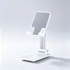 Soporte Plegable para Teléfono para Escritorio, Altura y Ángulo Ajustables, Base de Escritorio de Plástico para Smartphone y Tableta