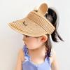 Sombrero Infantil Qiu Nan Verano Protección Solar Sombrero de Paja Tesoro para Hombre Plegable Sombrero de Copa Vacía Tesoro para Mujer Súper Lindo Sombrero de Sol para Bebé