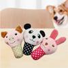 Peluche para perro con sonido variedad de frutas Navidad caricatura animal juguete para gato suministros para mascotas al por mayor