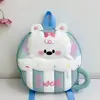 Bolsos para Niños, Mochilas Lindas para Niñas para Exteriores, Nuevas Mochilas Escolares de Jardín de Infancia para Bebés Niños, Dibujos Animados Tridimensionales Transpirables