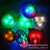 Insignia de resina acrílica con logo personalizado, regalo con luz LED, etiqueta de nombre para fans de conciertos de celebridades, broche