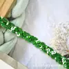 Ventas Directas de Fábrica En Stock Cinta de Encaje con Lentejuelas de Color Forma de S Bordeador Estilo Étnico Accesorios para Bordes de Faldas de Baile