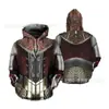 Comercio Exterior Popular Espíritu Samurai Japonés Sudadera con Capucha Estampado Digital 3D Ropa de Cosplay Periféricos Venta Directa de Fábrica