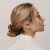 Scrunchie Grande de Satén de Color Sólido Transfronterizo Europeo y Americano para Mujer, Estilo Perezoso de Alta Gama, Scrunchie de Intestino Grueso, No Daña el Cabello, Cuidado Versátil del Cabello