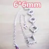 Pulsera de Cobre Puro Plateada en Plata 925 para Montaje de Piedras Preciosas DIY, Pulsera Plateada en Platino, Servicio de Procesamiento para Montaje de Piedras Preciosas en Blanco