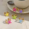 Anel de Estrela de Cinco Pontas Esmaltado com Gotejamento de Óleo Taina Europeu e Americano Transfronteiriço, Joias de Estilo Resort de Luxo de Nicho Atacado