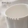 Xícara de chá de porcelana branca Dehua com tampa, caneca de cerâmica para escritório, conjunto de xícaras para degustação de chá com certificação QS, xícara para apreciação da arte do chá