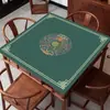 Mantel cuadrado insonorizado, antideslizante, para mahjong y póker, reductor de ruido, resistente al desgaste, lavable, soporte independiente