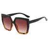Gafas de Sol Negras de Marco Extra Grande, Protección UV, Gafas de Sol para Conducir, Modernas y Versátiles, Gafas de Sol de Moda Estilo Coreano