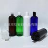 Frasco Qianqiu Lid Ombro Redondo 500ML Preto e Branco Marrom Tampa de Pressão Frasco de Hidrossol 500ML Frasco de Shampoo Frasco de Detergente