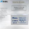 SaiL SaiL 6-GFM-100 bateria de chumbo-ácido 12V100AH sala de comunicação UPS/EPS energia solar