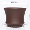 Venta al por mayor desde la fábrica de origen: Macetas de arcilla púrpura Yixing, transpirables, para plantas suculentas, decoración del hogar, grabado personalizado transfronterizo