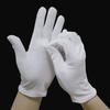 Guantes de Trabajo Gruesos para Protección Laboral, Guantes de Algodón para Etiqueta de Abalorios, Guantes Blancos de Algodón Puro para Protección Laboral