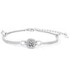 Transmisión en Vivo de TikTok Pulsera Cuadrada de Circonita Estilo Coreano Femenina Simulación de Moissanita Moda Nicho Lujo Ligero Personalizada Pulsera Versátil