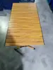 Mesa Dobrável Grande para Exterior em Liga de Alumínio Mesa Portátil Tipo Rolinho de Ovo Mesa para Acampamento Churrasco Piquenique Fabricante Atacado