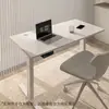 Escritorio de altura ajustable con patas en ángulo, adecuado para oficina, uso doméstico, trabajo, estudio y juegos