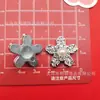 Laço Geométrico Estrela Strass Pérola Estilo Chanel Acessórios Plásticos Grampo de Cabelo DIY Capa de Celular Acessórios para Tamanco