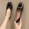 Zapatos de Salón Pequeños Estilo Chanel 2026 Nuevo Otoño Temperamento de Hada Franceses Suela Suave Zapatos Planos Boca Poco Profunda Mocasines Versátiles