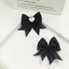 Tela de corazón a rayas, moño de cola de golondrina, accesorios para el cabello hechos a mano para DIY, ropa de muñeca, ropa para niños, zapatos, sombreros y bolsos - accesorios semiacabados