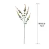 Fabricante de Flor Artificial de Haste Única de Eucalipto Flor Falsa Planta Verde Atacado Decoração de Casamento Artesanato Estilo Ins Transfronteiriço