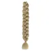 165g Trenza Jumbo Cabello Trenzas Africanas Largas Peluca Hip Hop Fibra de Alta Temperatura Peluca