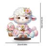 2026 Nuevos Adornos de Pintura de Diamantes Transfronterizos Decoraciones Personalizadas para el Hogar y el Escritorio Dibujos Animados DIY Diamante Completo Pascua