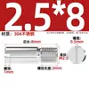 Acero Inoxidable 304 Gb878 Pasador Cilíndrico de Posicionamiento de Rosca Externa Ranurada M2M2.5M3M4M5M6M8M10