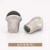 Cordón Redondo Campana Metálica con Cordón Hebilla para Extremo de Cuerda de Tubo Recto Aleación de Zinc Galvanizada Hebilla de Cola para Cuerda de Pantalón Accesorios de Ropa Jinda