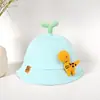 Dinosaurio Lindo Pequeño Gorra con Visera Amarilla para Niños Primavera y Otoño Sombreros para Niños y Niñas Gorras de Béisbol para Bebé Protección Solar de Verano