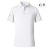 40 5A algodón antibacteriano de alta gama con solapa manga corta ropa de trabajo playera ropa de trabajo para empresa Polo de negocios impresión bordada personalizada