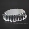 Borda de Dente Molde Oval para Bolo Molde de Bolo Alumínio Molde para Bolo e Pão Utensílios de Confeitaria Molde de Confeitaria Doméstico