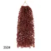 Peluca Africana para Mujer Rizos Pequeños Trenzas de Caja Crochet Cabello Yanky Twist Rizos Ramen Yankee Twist Crochet Cabello