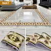 Pegatinas de Línea de Guía de Onda para Azulejos de Piso, Decoración de Rodapié Resistente al Desgaste para Sala de Estar, Pegatinas de Piso, Pegatinas de Pared Autoadhesivas para Piso de Azulejo, Pegatinas de Línea de Cintura