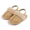 Zapatos Populares para Niños Pequeños de Otoño e Invierno, Zapatos para Bebés de 0 a 1 Año, Zapatos Calientes, Zapatos de Algodón, Suelas Suaves Casuales, Zapatos para Bebés Forrados de Felpa, Zapatos Peludos