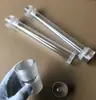 Flange de tubo roscado em acrílico, tubo de secagem ao ar com ozônio, filtro, tubo de purificação, tubo oco, montagem experimental