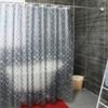 Cortina de Ducha Eva con Puntos Cóncavos y Convexos Cortina de Baño Impermeable Cortina Divisoria de Tela Cortina de Ducha Cortina de Ducha con Puntos Estereoscópicos 3D Personalización