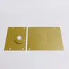 Cubierta de Clip para Puerta de Vidrio de Acero Inoxidable 304, Placa Pequeña de Cubierta de Clip para Puerta, Cubierta de Bisagra para Puerta de Vidrio, Clip Superior, Clip Inferior, Clip Curvo, Placa de Hebilla